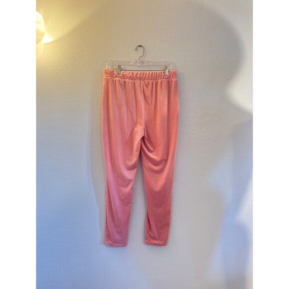 Time and Tru Pink Plush Lounge Pants Medium - Picture 2 of 6